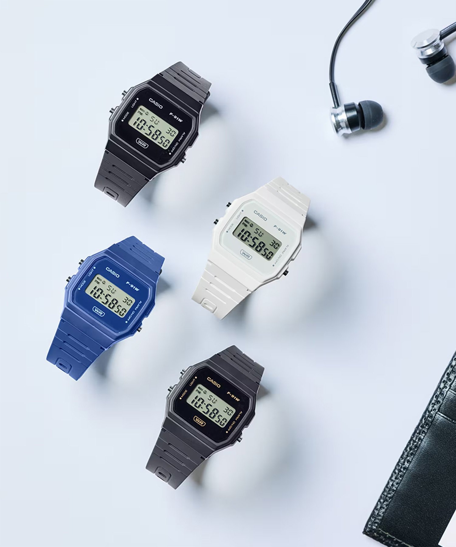 CASIO カシオ 腕時計 CASIO CLASSIC F-91WB-8AJF(GY-FREE)