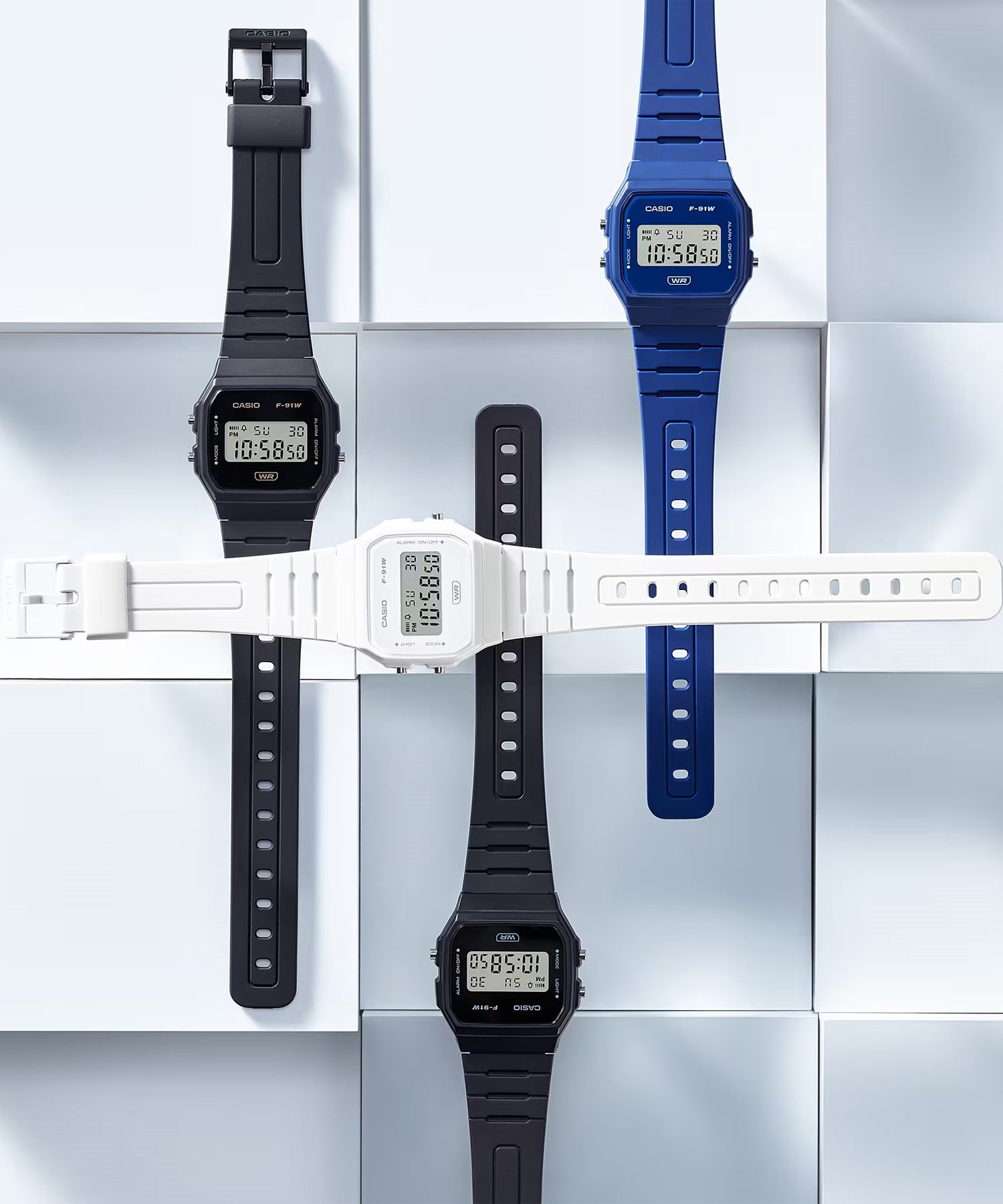 CASIO カシオ 腕時計 CASIO CLASSIC F-91WB-8AJF(GY-FREE)