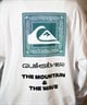 QUIKSILVER クイックシルバー 長袖 Tシャツ ロンT バックプリント QLT244604M ムラサキスポーツ限定(BLK-M)