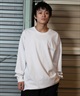 QUIKSILVER クイックシルバー 長袖 Tシャツ メンズ ロンT バックプリント ムラサキスポーツ限定 QLT244603M(WHT-M)