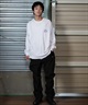 QUIKSILVER クイックシルバー 長袖 Tシャツ メンズ ロンT バックプリント ユニセックス QLT244034(WHT-M)