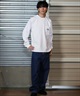 QUIKSILVER クイックシルバー 長袖 Tシャツ メンズ ロンT オーバーサイズ バックプリント ユニセックス QLT244033(WHT-M)