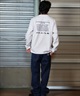 QUIKSILVER クイックシルバー 長袖 Tシャツ メンズ ロンT オーバーサイズ バックプリント ユニセックス QLT244033(WHT-M)