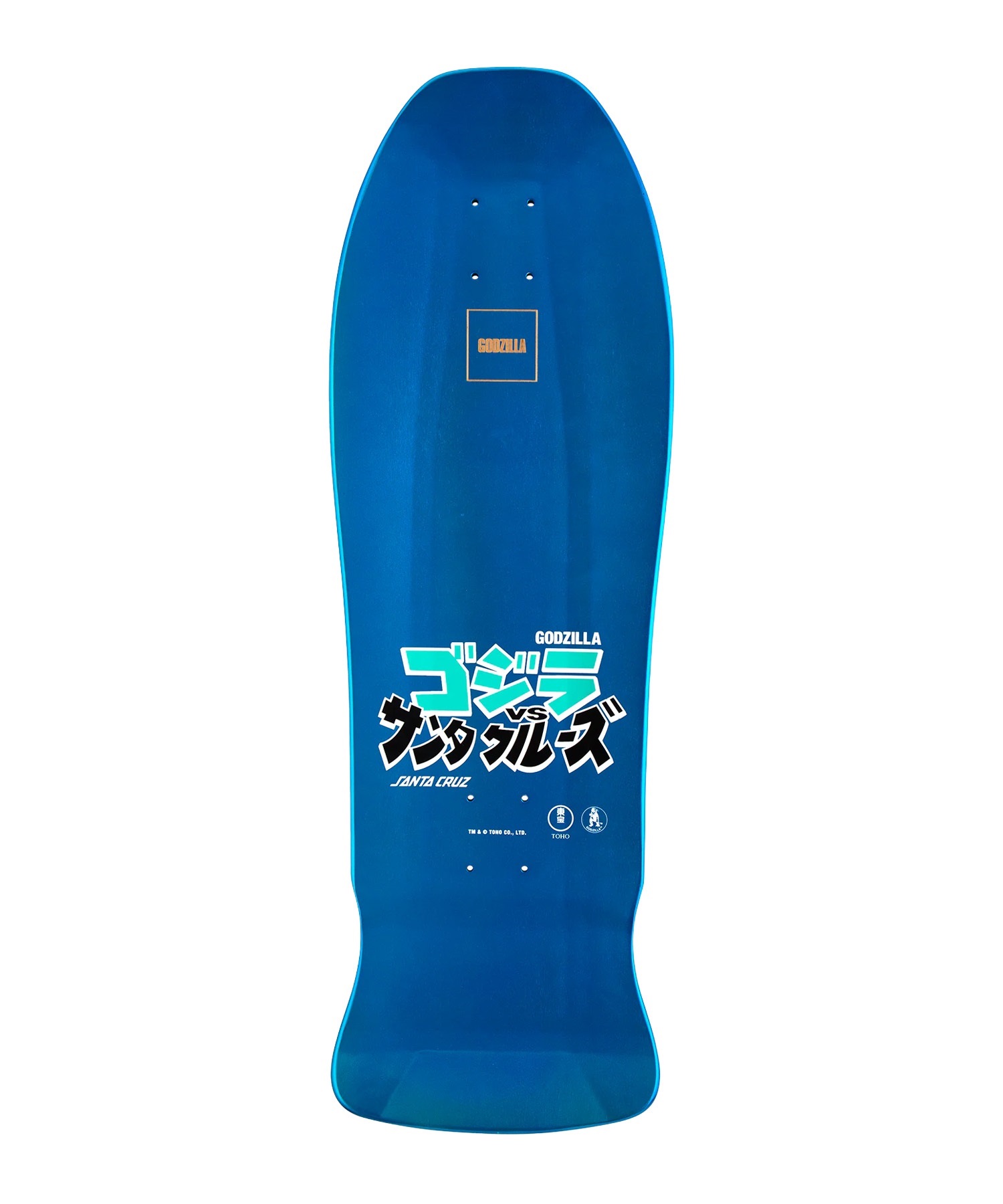 SANTA CRUZ×GOZILLA サンタクルーズ×ゴジラ スケートボード デッキ GODZILLA KAIJU RSKP10.125 ムラサキスポーツ(ONECOLOR-ONE)