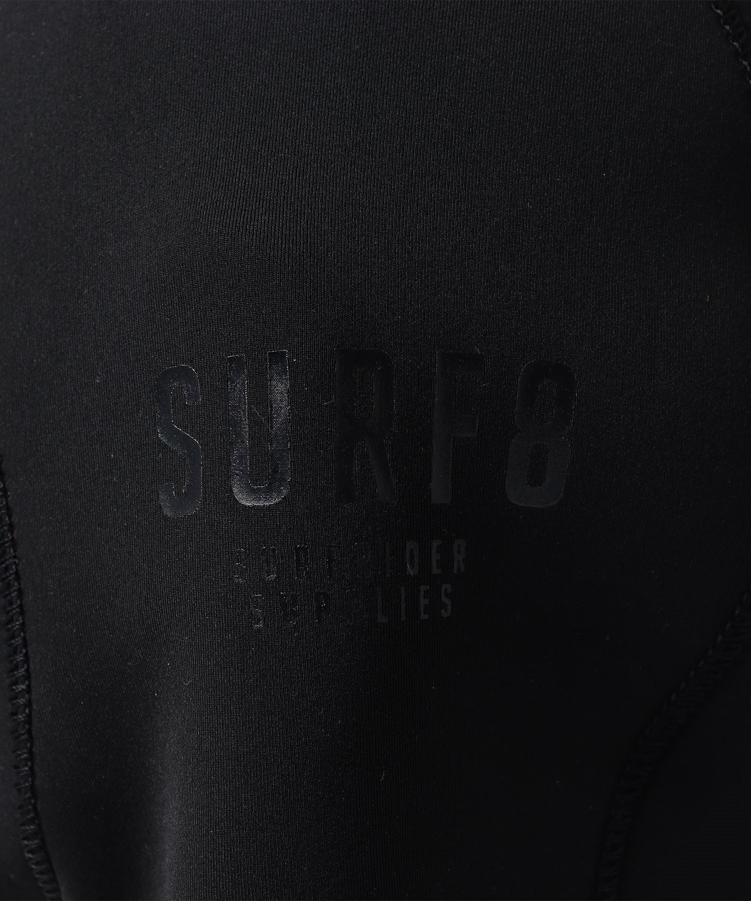 SURF8 サーフエイト ジャージフード 起毛 3mm 84F3GF1 サーフィンヘッドウェア 冬用 ムラサキスポーツ(BLK-2XS)