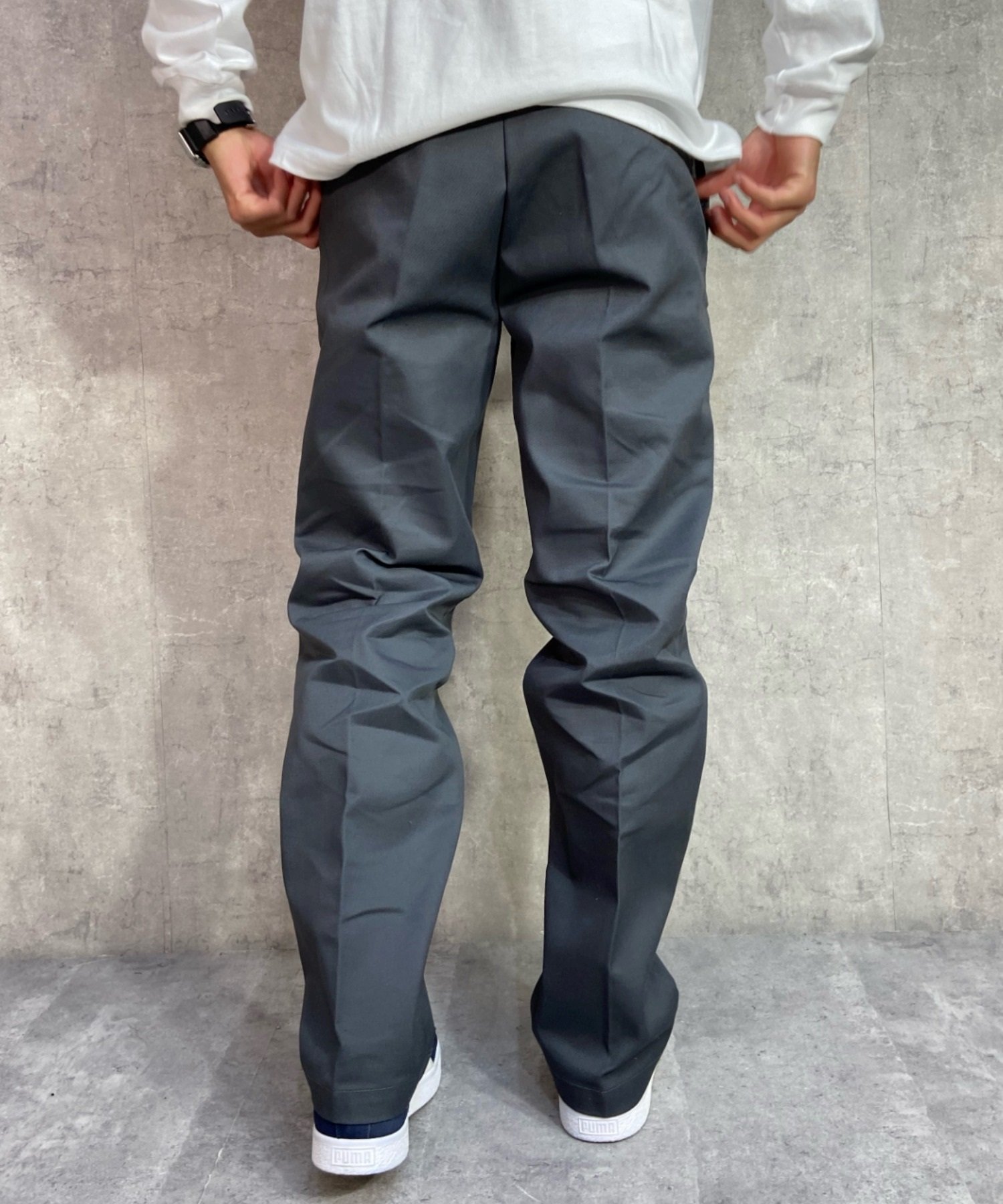 Dickies ディッキーズ ロングパンツ チノパン メンズ スケートパンツ ストレートワイドパンツ Original 874 ワークパンツ 14562800(01WHT-28inch)