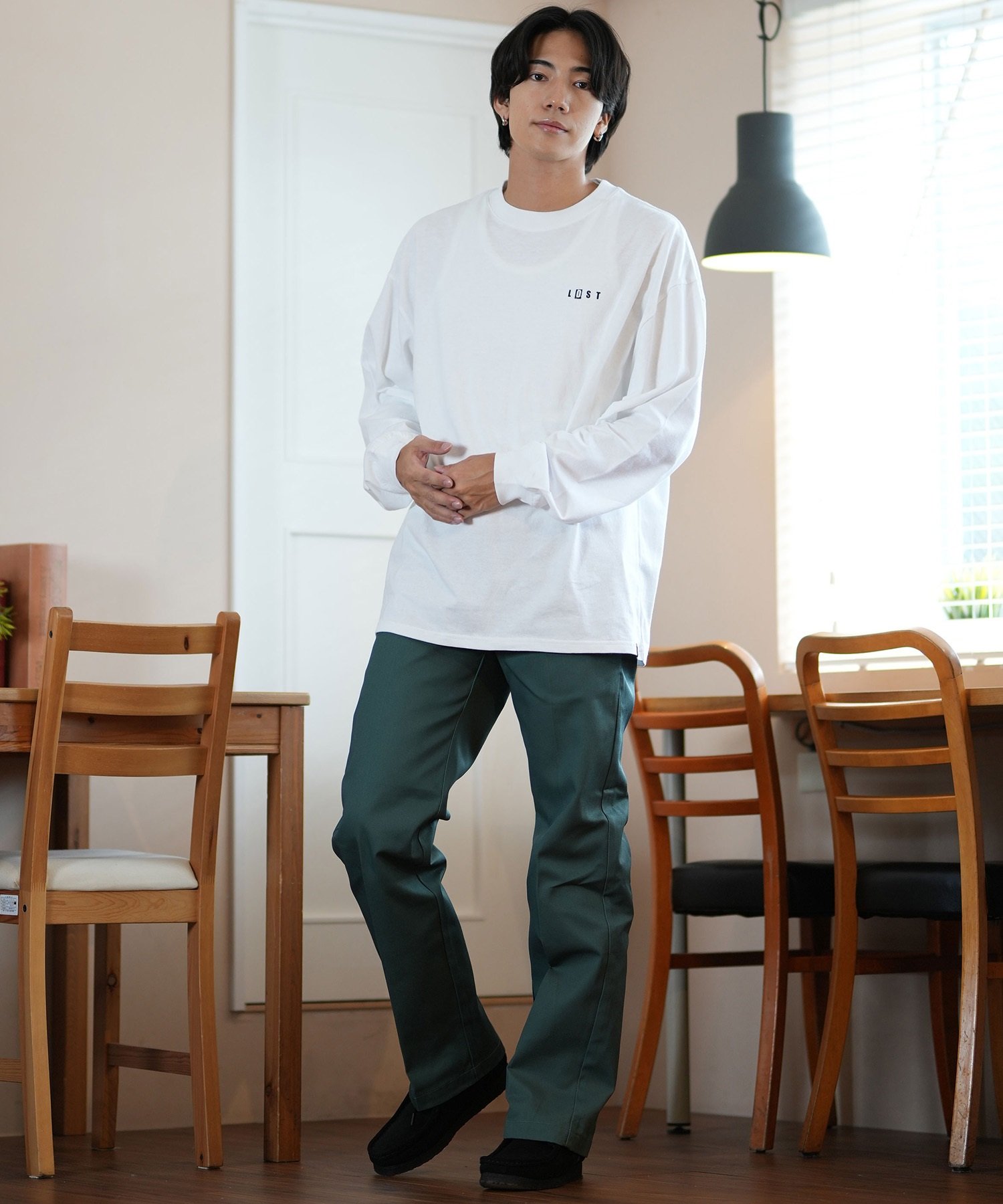 Dickies ディッキーズ ロングパンツ チノパン メンズ スケートパンツ ストレートワイドパンツ Original 874 ワークパンツ 14562800(01WHT-28inch)