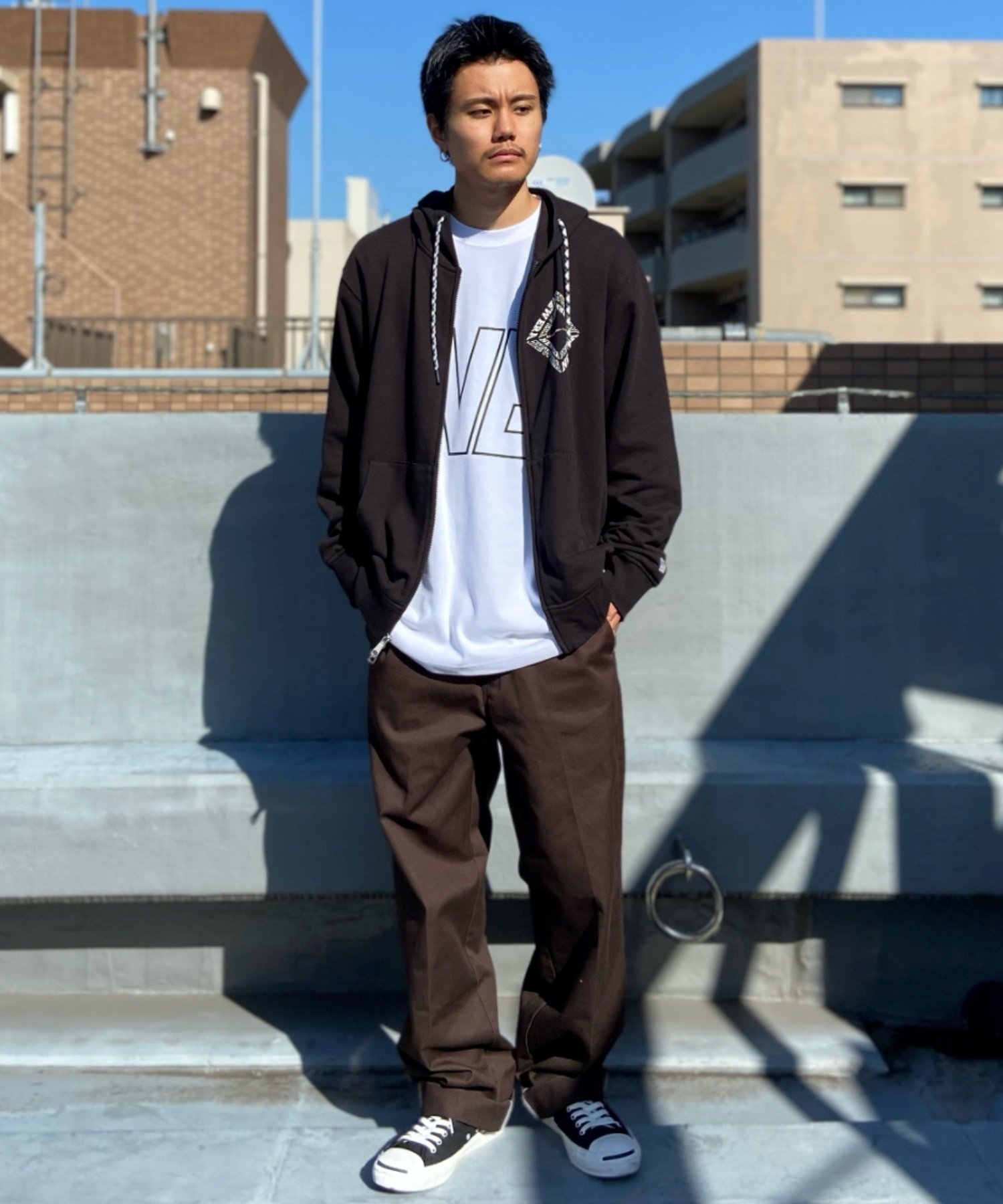 Dickies ディッキーズ ロングパンツ チノパン メンズ スケートパンツ ストレートワイドパンツ Original 874 ワークパンツ 14562800(01WHT-28inch)