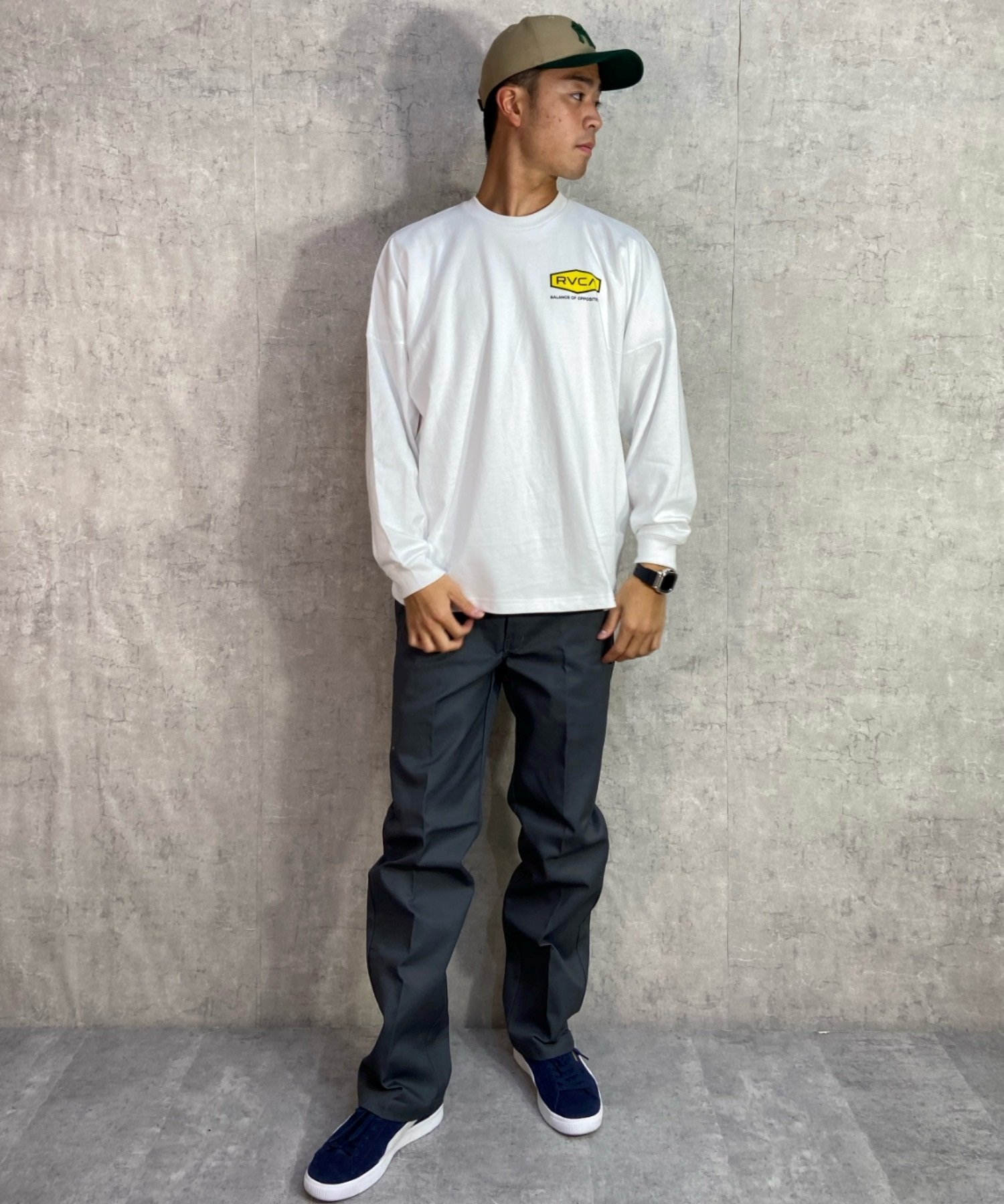 Dickies ディッキーズ ロングパンツ チノパン メンズ スケートパンツ ストレートワイドパンツ Original 874 ワークパンツ 14562800(01WHT-28inch)