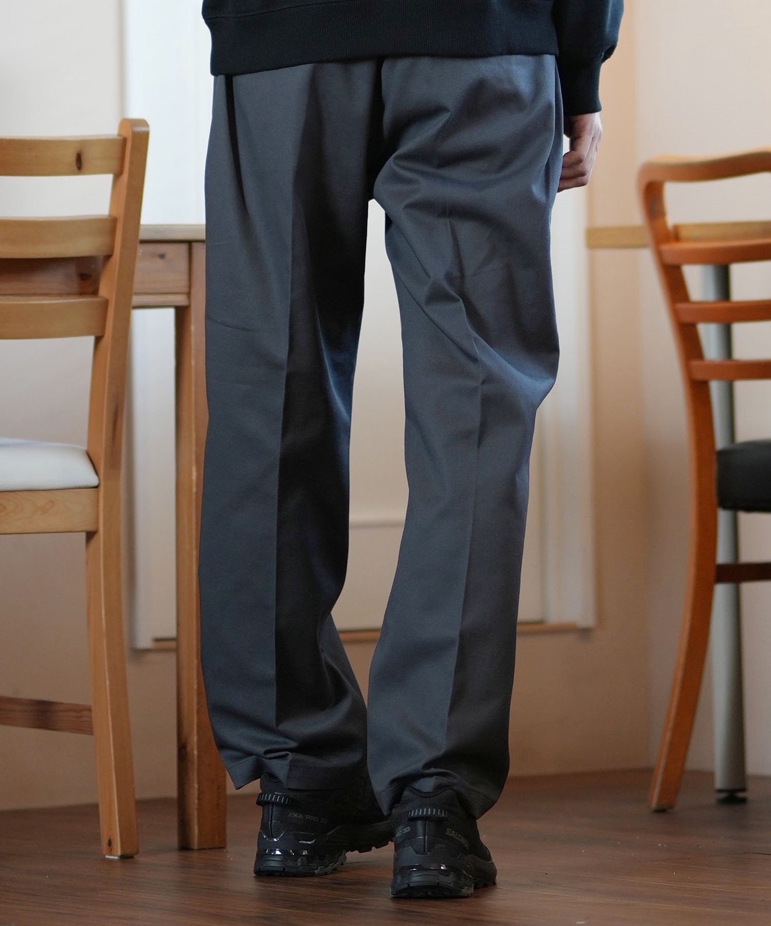 Dickies ディッキーズ ロングパンツ メンズ MS DK DOUBLE KNEE EASY PANT 80753100 ムラサキスポーツ別注(80BK-S)