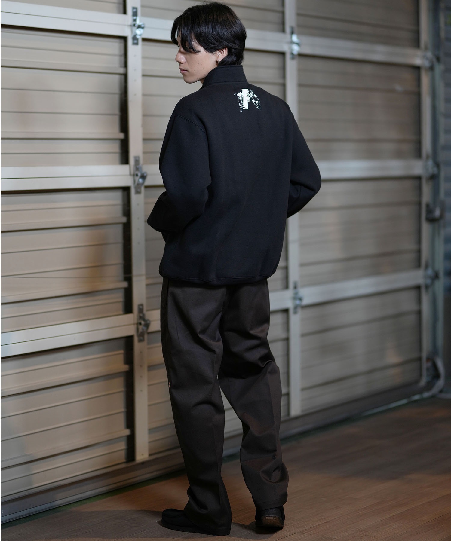 Dickies ディッキーズ ロングパンツ メンズ MS DK DOUBLE KNEE EASY PANT 80753100 ムラサキスポーツ別注(80BK-S)