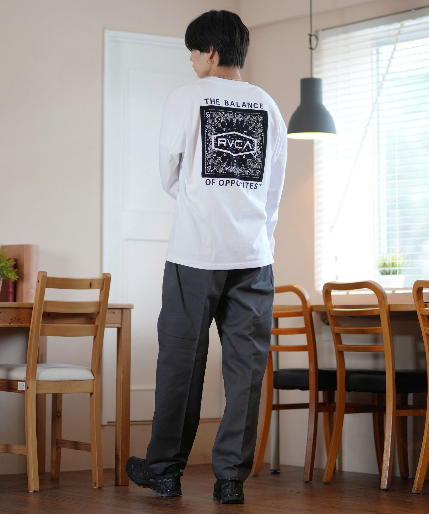 Dickies ディッキーズ ロングパンツ メンズ MS DK DOUBLE KNEE EASY PANT 80753100 ムラサキスポーツ別注(80BK-S)