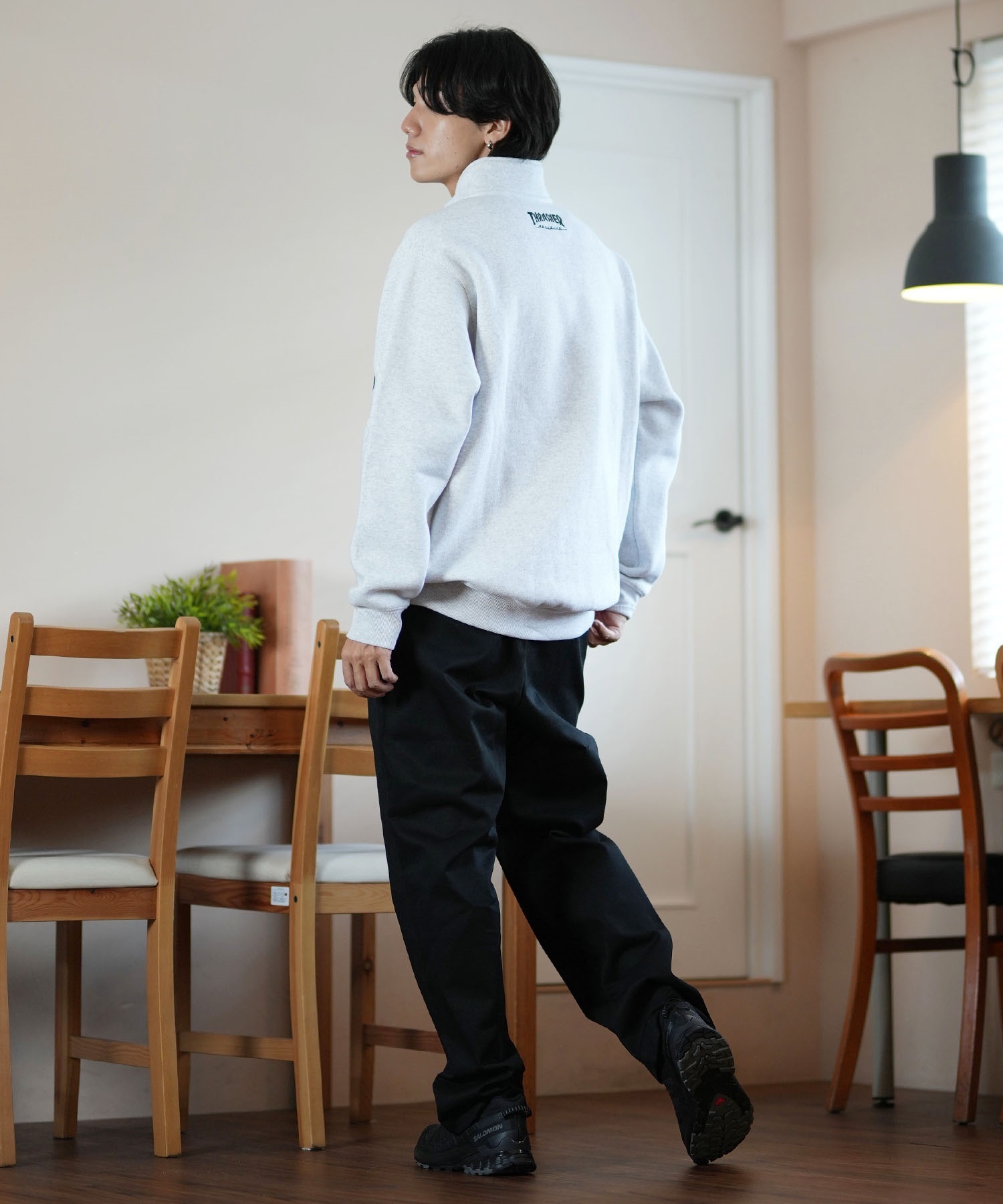 Dickies ディッキーズ ロングパンツ メンズ MS DK TUCK TAPARED EASY PANTS 80752900 ムラサキスポーツ別注(80BK-S)