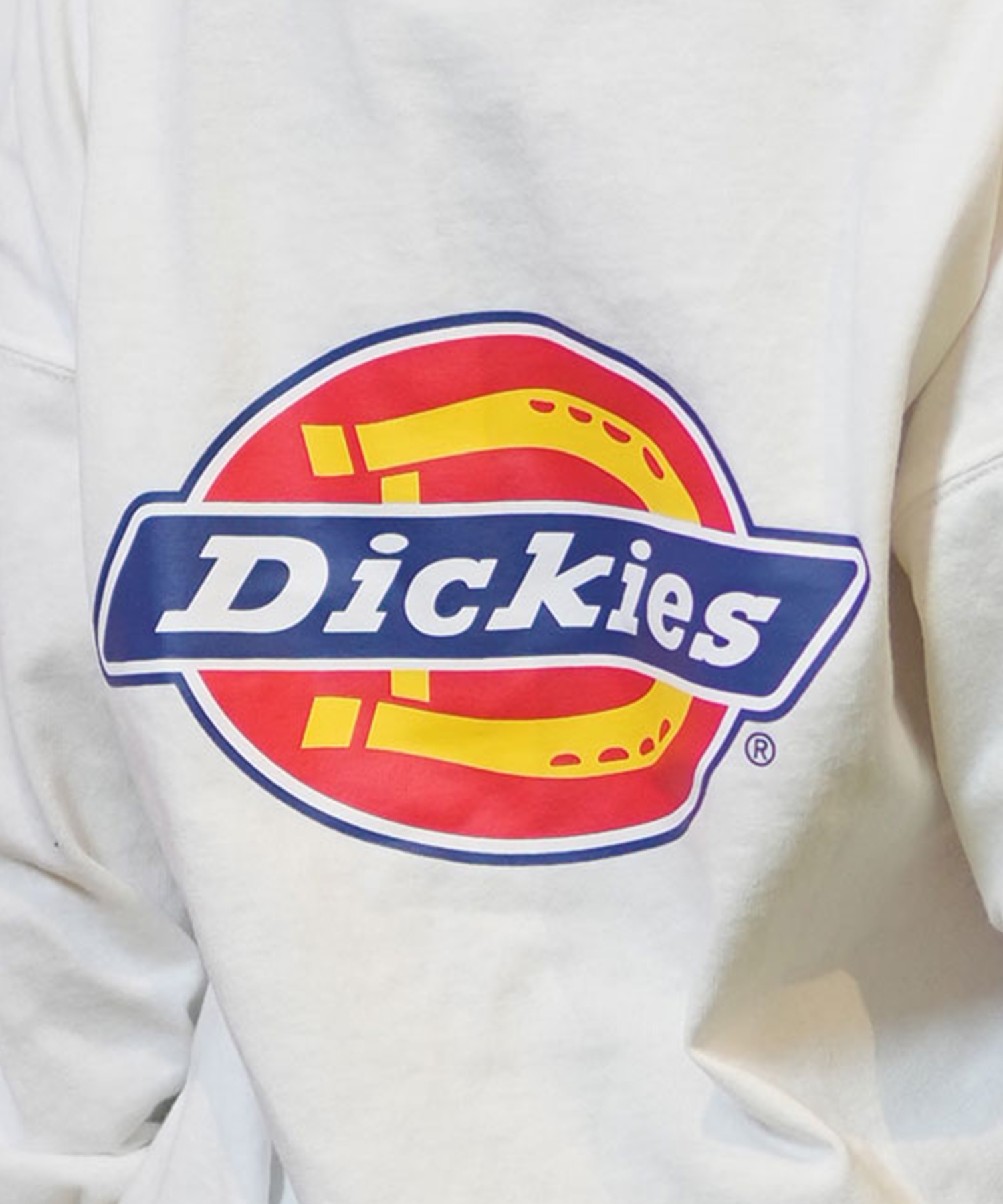 Dickies ディッキーズ Tシャツ キッズ 長袖 ロンT バックプリント 80753600 ムラサキスポーツ限定(01WHT-130cm)