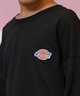 Dickies ディッキーズ Tシャツ キッズ 長袖 ロンT バックプリント 80753600 ムラサキスポーツ限定(01WHT-130cm)