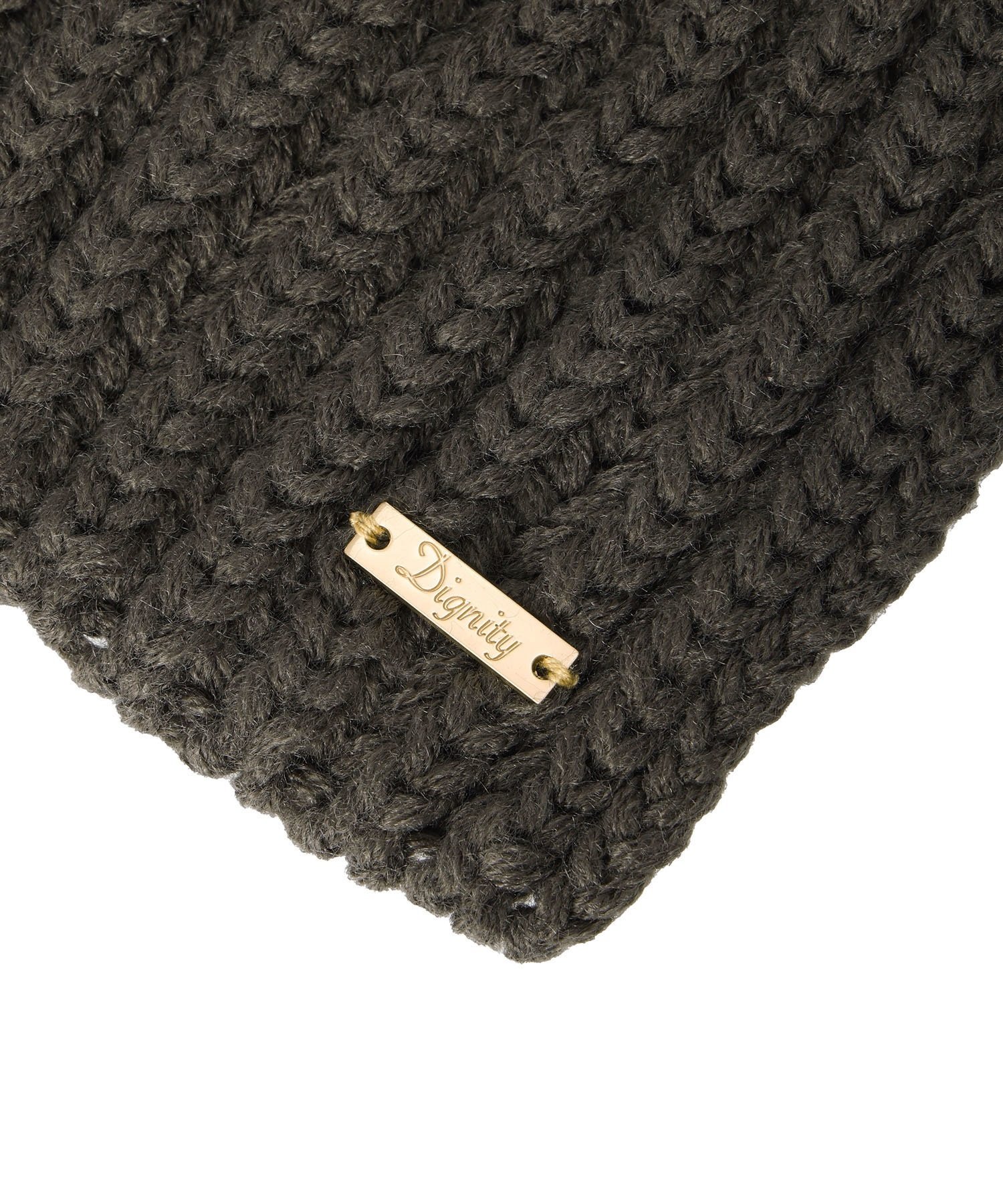 Dignity/ディグニティ MU ER KNIT WATCH ND-6243 キャップ(BLACK-ONE)