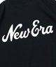 NEW ERA ニューエラ 長袖 Tシャツ メンズ ロンT バックプリント 吸水速乾 パフォーマンス Tシャツ Classic Logo ブラック レギュラーフィット 14324681(BK/WT-M)