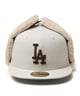 NEW ERA ニューエラ キャップ 帽子 キッズ Kid's 59FIFTY Dog Ear ドッグイヤー ロサンゼルス・ドジャース ストーン 14325242(WT-6　3/4)