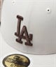 NEW ERA ニューエラ キャップ 帽子 キッズ Kid's 59FIFTY Dog Ear ドッグイヤー ロサンゼルス・ドジャース ストーン 14325242(WT-6　3/4)