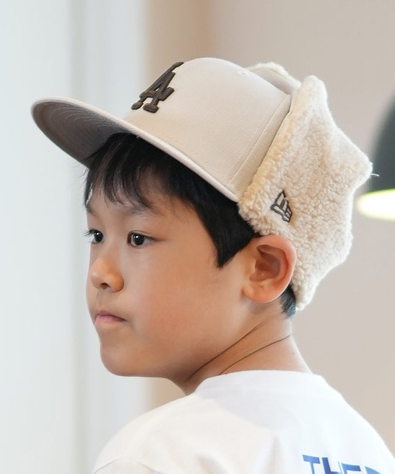 NEW ERA ニューエラ キャップ 帽子 キッズ Kid's 59FIFTY Dog Ear ドッグイヤー ロサンゼルス・ドジャース ストーン 14325242(WT-6　3/4)