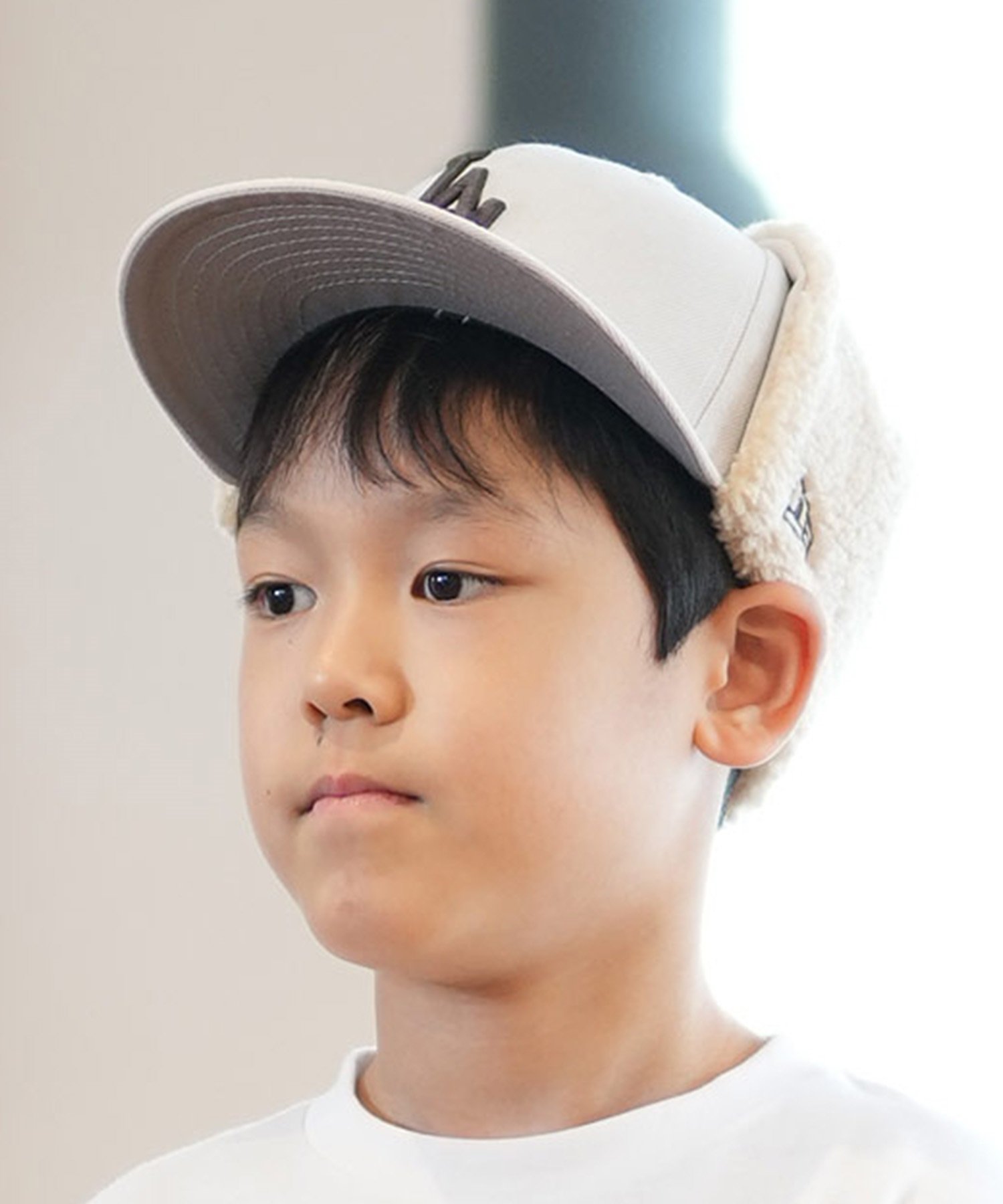 NEW ERA ニューエラ キャップ 帽子 キッズ Kid's 59FIFTY Dog Ear ドッグイヤー ロサンゼルス・ドジャース ストーン 14325242(WT-6　3/4)