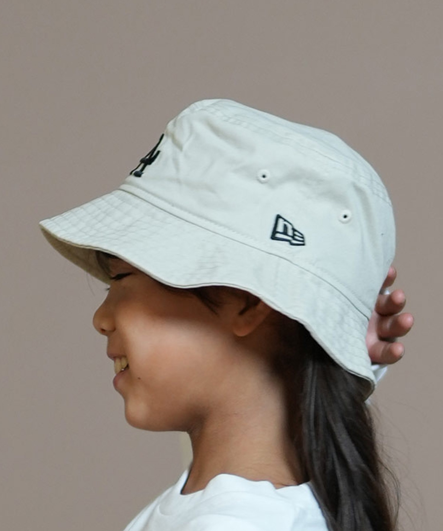 NEW ERA ニューエラ ハット 帽子 キッズ バケットハット バケハ Kid's バケット01 ロサンゼルス・ドジャース ストーン  14325274 帽子｜ムラサキスポーツオンラインストア 通販