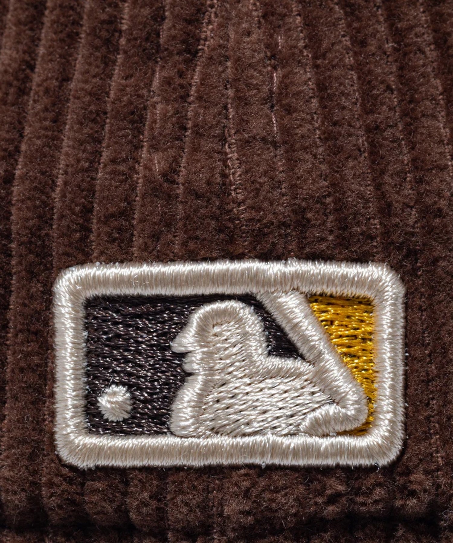 NEW ERA ニューエラ キャップ 帽子 59FIFTY MLB Corduroy コーデュロイ サンディエゴ・パドレス キャメル 14307718(BR-7)