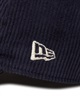 NEW ERA ニューエラ キャップ 帽子 9TWENTY MLB Corduroy コーデュロイ ボストン・レッドソックス ネイビー ブラックバイザー 14307653(NV/BK-FREE)