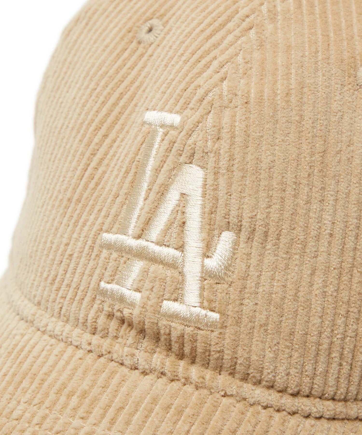 NEW ERA ニューエラ キャップ 帽子 9TWENTY MLB Corduroy コーデュロイ ロサンゼルス・ドジャース ベージュ 14307651(BR-FREE)