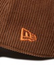 NEW ERA ニューエラ キャップ 帽子 9TWENTY MLB Corduroy コーデュロイ サンフランシスコ・ジャイアンツ キャメル ブラウンバイザー 14307649(BR/BR-FREE)