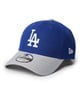 NEW ERA ニューエラ キャップ 帽子 9FORTY MLB Color Custom ロサンゼルス・ドジャース ダークロイヤル グレーバイザー 14307469(BL/GY-FREE)