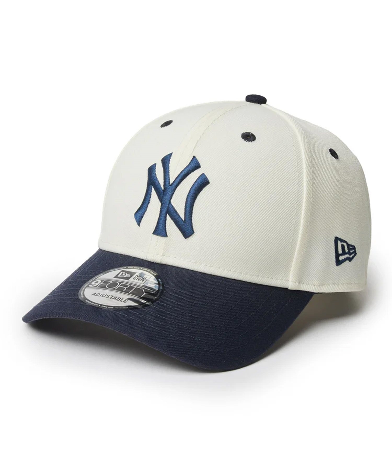 NEW ERA ニューエラ キャップ 帽子 9FORTY MLB Color Custom ニューヨーク・ヤンキース クローム バイザーネイビー 14307467(BR/NV-FREE)