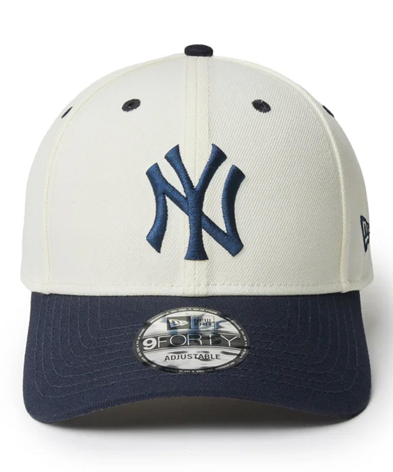 NEW ERA ニューエラ キャップ 帽子 9FORTY MLB Color Custom ニューヨーク・ヤンキース クローム バイザーネイビー 14307467(BR/NV-FREE)