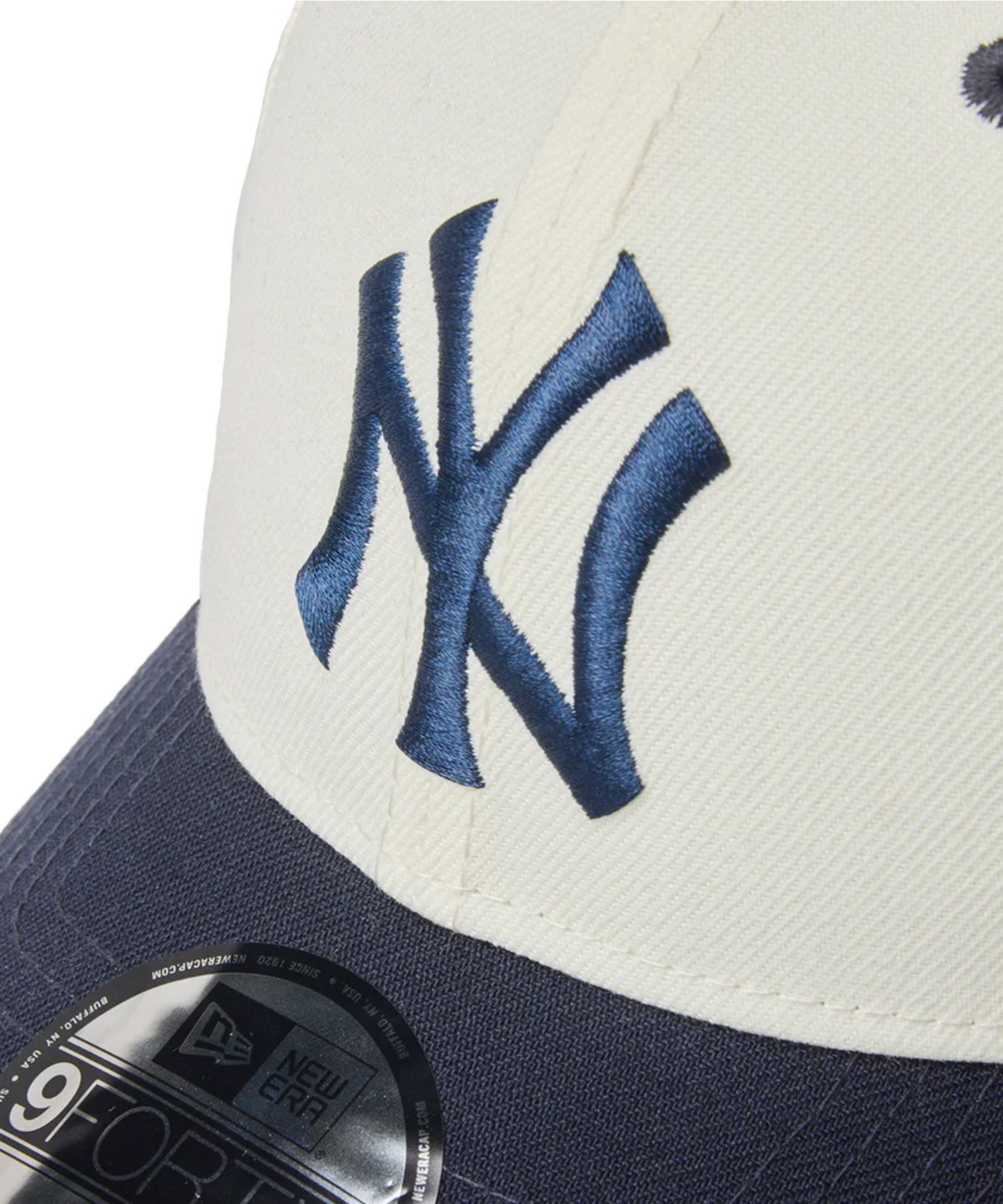 NEW ERA ニューエラ キャップ 帽子 9FORTY MLB Color Custom ニューヨーク・ヤンキース クローム バイザーネイビー 14307467(BR/NV-FREE)