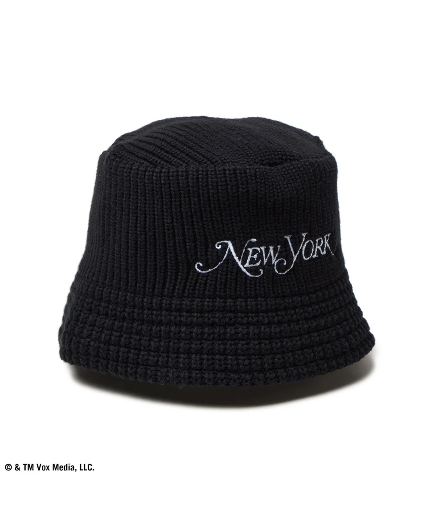 NEW ERA ニューエラ ハット 帽子 ニットバケット New York Magazine ブラック 14363630(BK-SM)