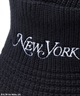 NEW ERA ニューエラ ハット 帽子 ニットバケット New York Magazine ブラック 14363630(BK-SM)