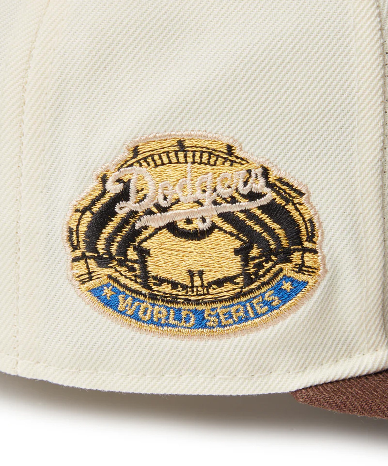 NEW ERA ニューエラ キャップ 帽子 59FIFTY MLB Wool Visor ロサンゼルス・ドジャース クローム ブラウンバイザー 14307679(BR/GR-7)