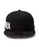 NEW ERA ニューエラ キャップ 帽子 9FIFTY Essential エッセンシャル チェーンステッチ ワードマークロゴ ブラック 14307457(BK-ML)