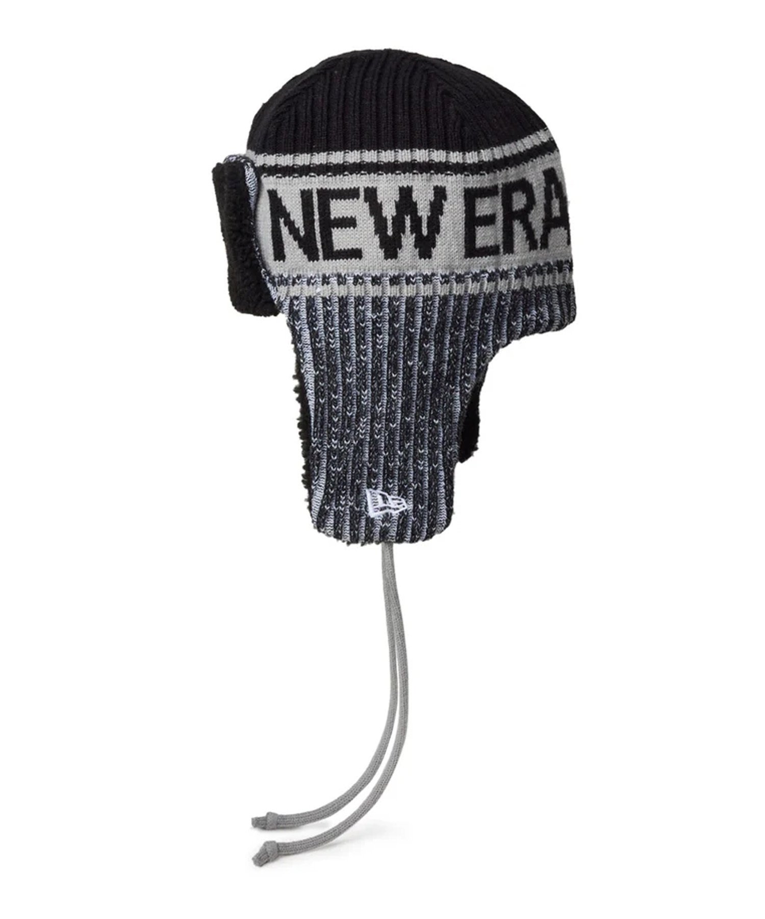 NEW ERA ニューエラ ビーニー ニットキャップ ニット帽 帽子 ニット トラッパー MLB Knit Trapper シカゴ・ホワイトソックス  ブラック 14312135 ニット帽/ビーニー｜ムラサキスポーツオンラインストア 通販