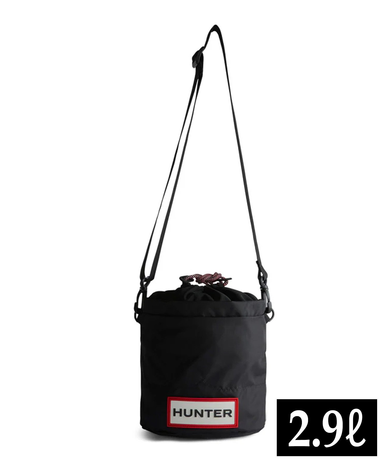 HUNTER ハンター バッグ ショルダーバッグ 2.9L トラベル リップストップ バケット UBX3602NRS(BLK-ONE)