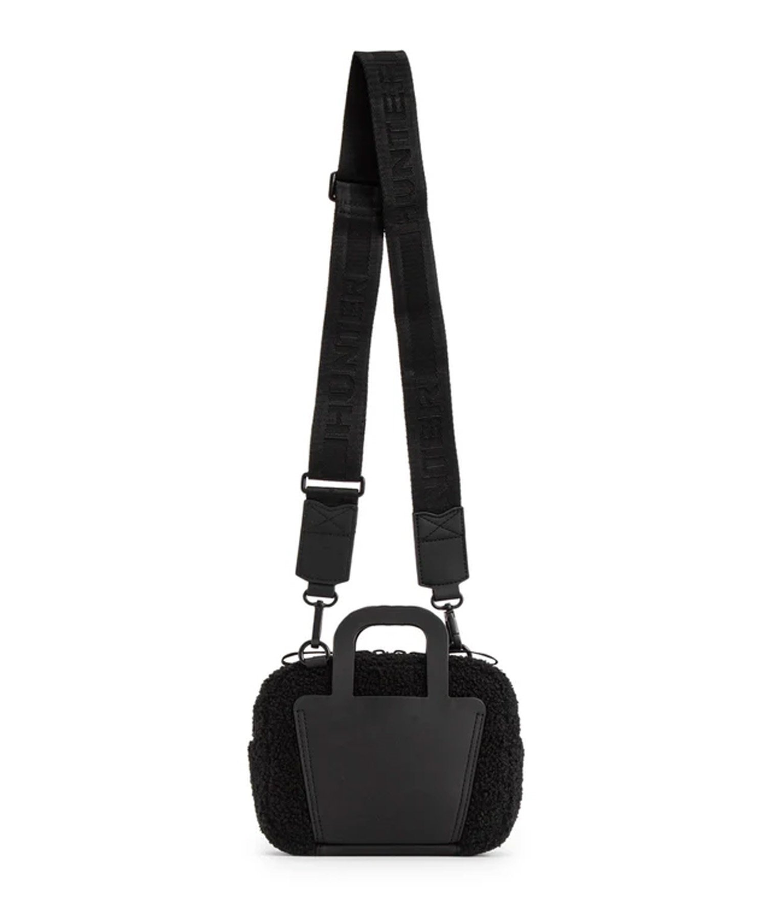 HUNTER ハンター ショルダーバック ボア BOUCLE MINI CROSSBODY ブークレ ミニ クロスボディ UBX3704PRC(BLK-ONE)