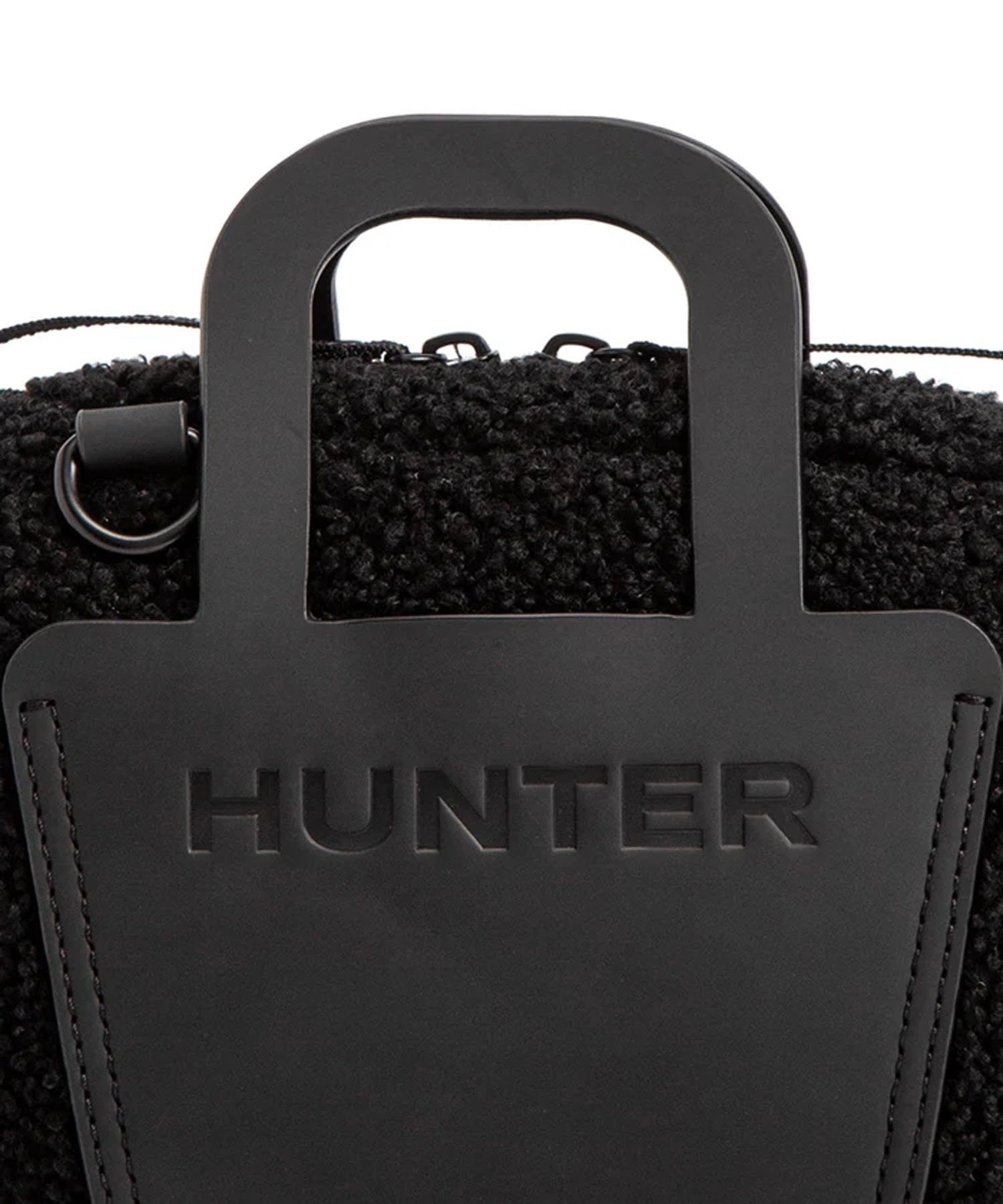 HUNTER ハンター ショルダーバック ボア BOUCLE MINI CROSSBODY ブークレ ミニ クロスボディ UBX3704PRC(BLK-ONE)