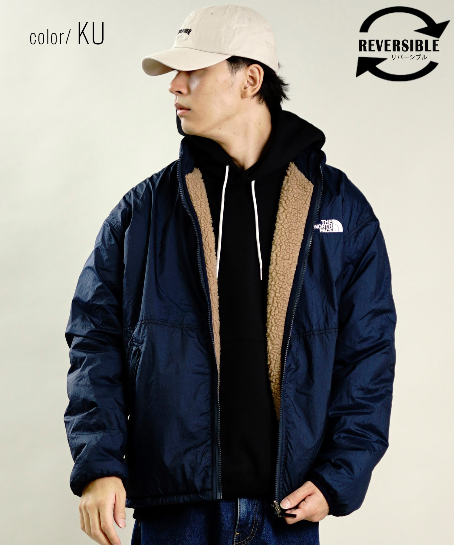 THE NORTH FACE ザ・ノース・フェイス アウター メンズ ボアジャケット リバーシブルエクストリームパイルジャケット NP72333(MK-S)