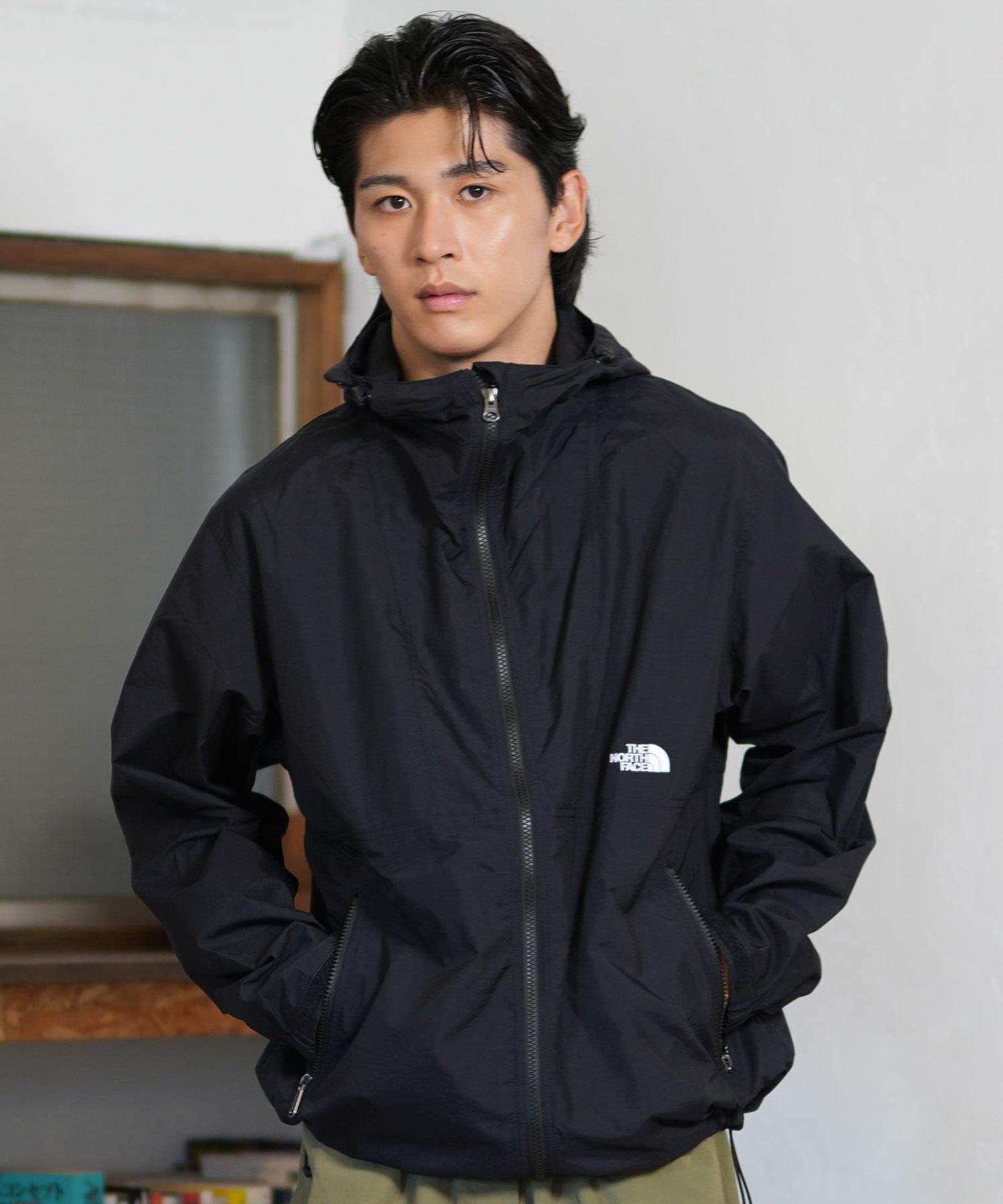 THE NORTH FACE ノースフェイス アウター メンズ 撥水 防風 パッカブル COMPACT JACKET コンパクトジャケット NP72230(K-S)