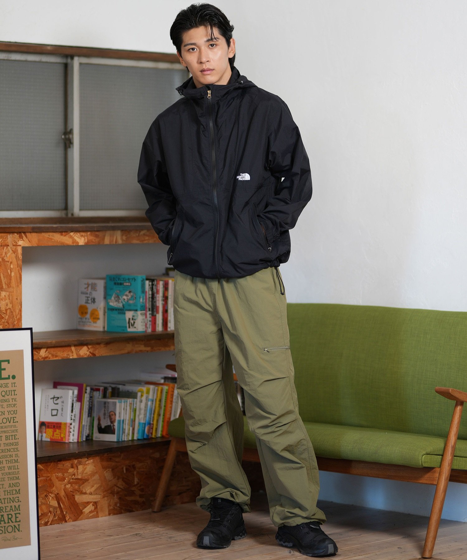 THE NORTH FACE ノースフェイス アウター メンズ 撥水 防風 パッカブル COMPACT JACKET コンパクトジャケット NP72230(K-S)