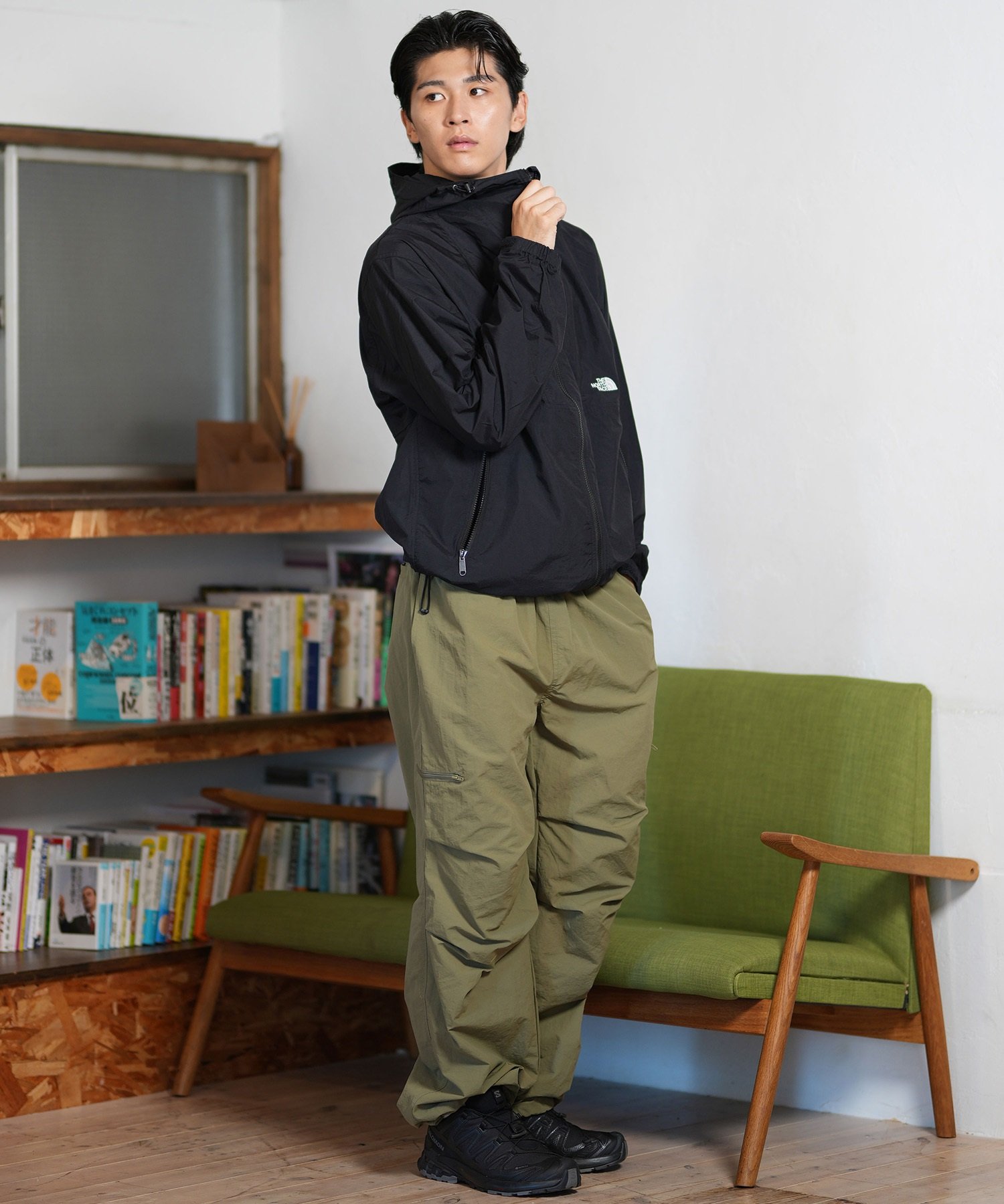 THE NORTH FACE ノースフェイス アウター メンズ 撥水 防風 パッカブル COMPACT JACKET コンパクトジャケット NP72230(K-S)