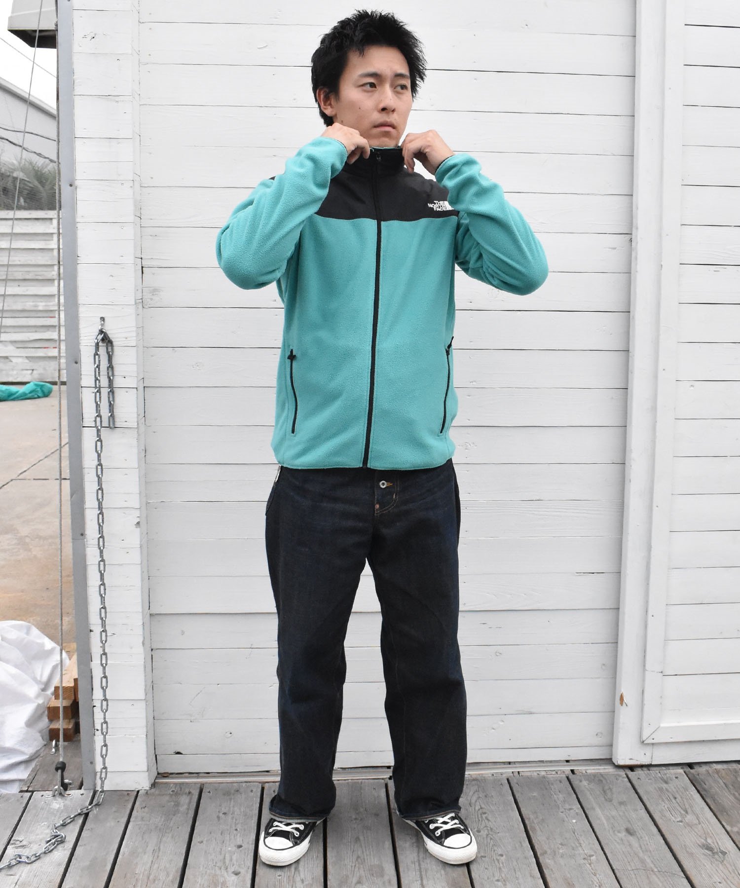 THE NORTH FACE ザ・ノース・フェイス メンズ ジャケット フリースジャケット FLEE NL72404(K-S)