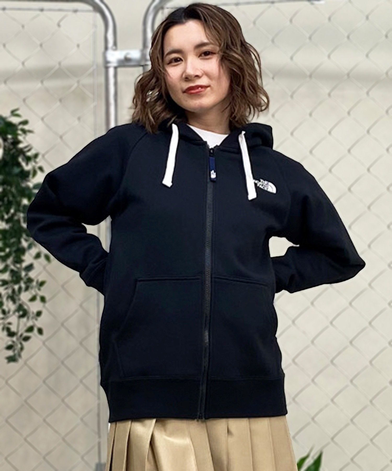 THE NORTH FACE ザ・ノース・フェイス パーカー ジップアップ Rearview Full Zip Hoodie リアビューフルジップフーディ NTW12442(OW-M)