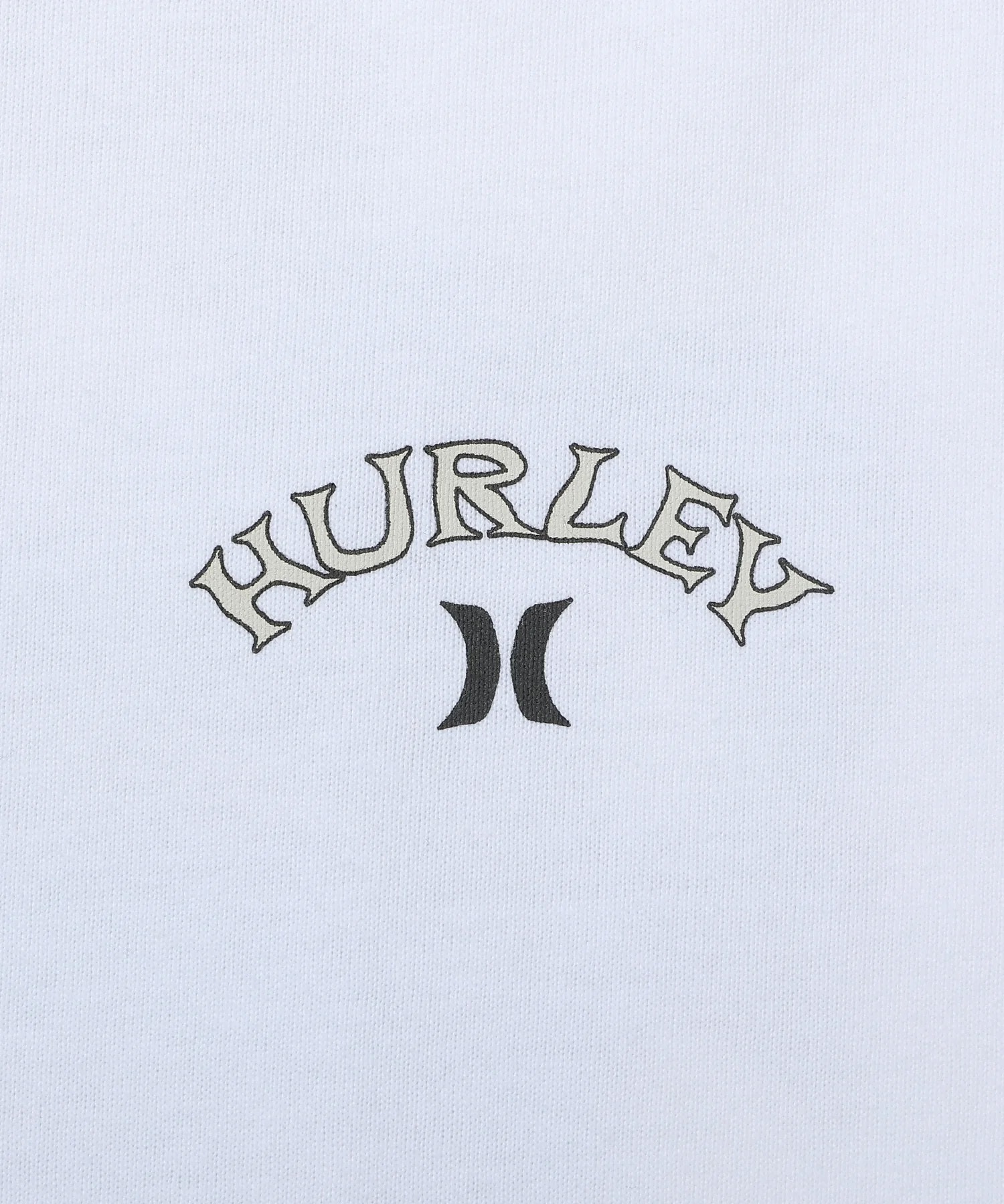 Hurley ハーレー 長袖 Tシャツ メンズ ロンT ヘビーウェイト バックプリント MCLS242027(WHT-M)