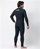 BILLABONG ビラボン JERSEY SEMIDRY 5×3mm BE018-619 ガルウィングジップ メンズ ウェットスーツ セミドライ ムラサキスポーツ限定(BLK-M)